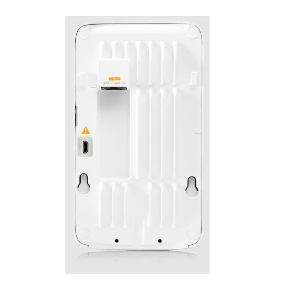 Immagine del dispositivo di accesso wireless Aruba AP-505H (RW), parte della serie di Access Point unificati Aruba, marchio Hewlett Packard Enterprise. 0190017395708 | initpc.it