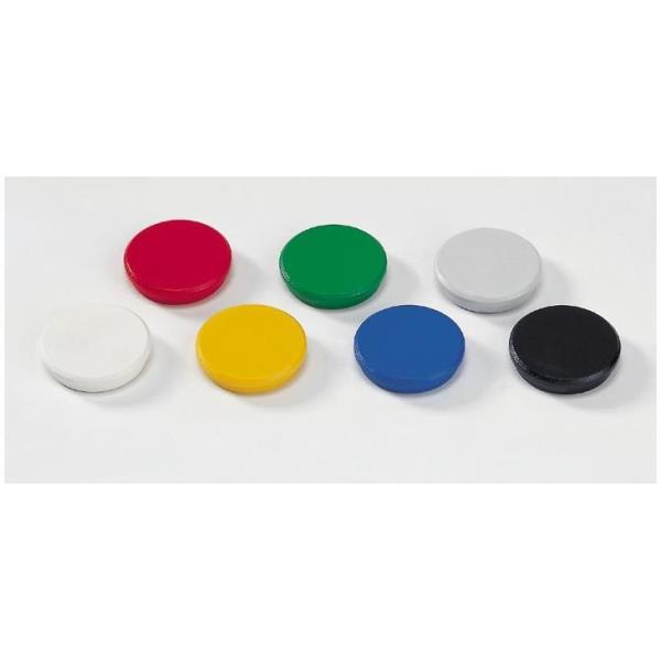 Bottoni magnetici rotanti da 32mm in nero, con alta aderenza, per uso professionale e domestico. 4007885995328 | initpc.it