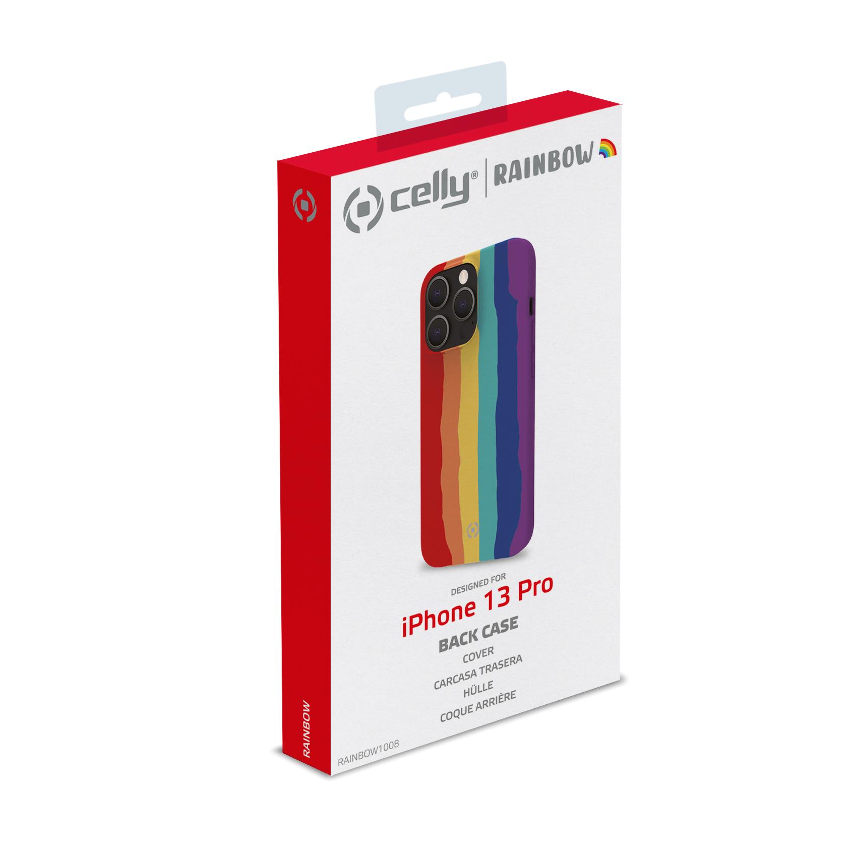 Rainbow Iphone 13 Pro Celly Rainbow1008 8021735190684