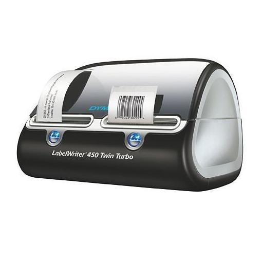 Etichetta Dymo LabelWriter 450 Twin Turbo, tecnologia di stampa rapida e precisa per etichette personalizzate. 3501170838877 | initpc.it