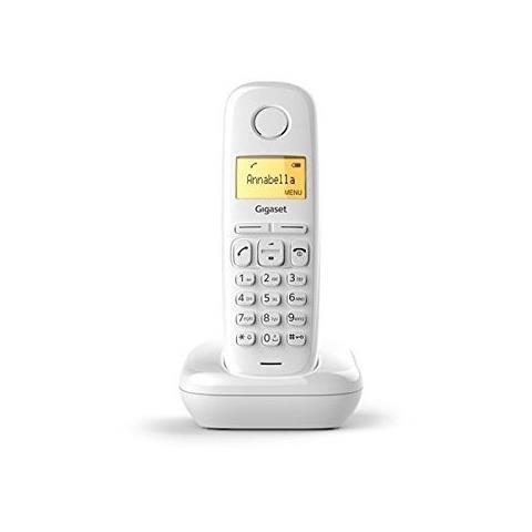 Telefono da tavolo Gigaset A 170 White, design moderno e compatto, funzionalità avanzate per una comunicazione efficace. 4250366851020 | initpc.it