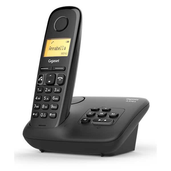 Telefono fissa Gigaset A 270 A, design elegante e funzionalità avanzata per una comunicazione domestica senza problemi. 4250366851761 | initpc.it