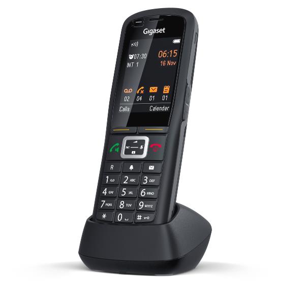 telefono fissa avanzato Gigaset R700H Pro, con funzionalità di alta qualità per un comfort e una libertà d'utilizzo a domicilio. 4250366862002 | initpc.it