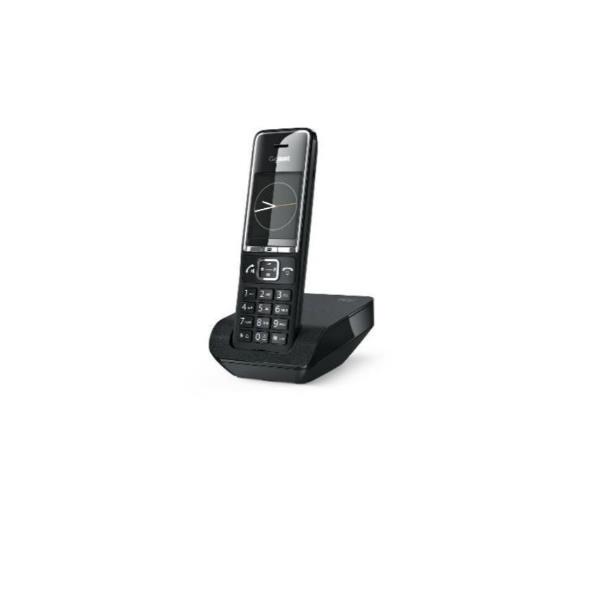 Interfono Gigaset Comfort C550 nero, design compatto e facile da usare per conversazioni in alta definizione 4250366866093 | initpc.it