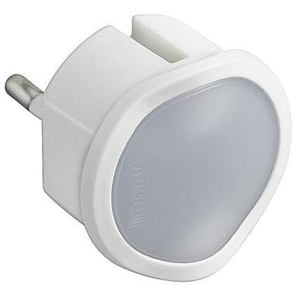 Kit di adattamento per cablaggio, Legrand, modello S3625DA, dotato di interruttore a 10A e crepuscolare con funzione dimmerabile in bianco, compatibile con apparecchi da parete BTicino. 8005543515754 | initpc.it