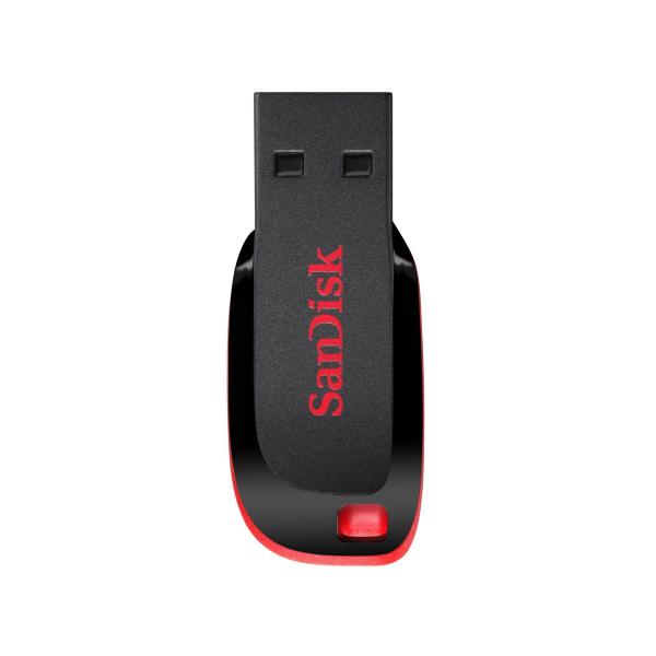 Chiaavetta USB Cruzer Blade da 128 GB di Sandisk, dispositivo di memorizzazione portatile con capacità di 128 GB. 0619659125905 | initpc.it