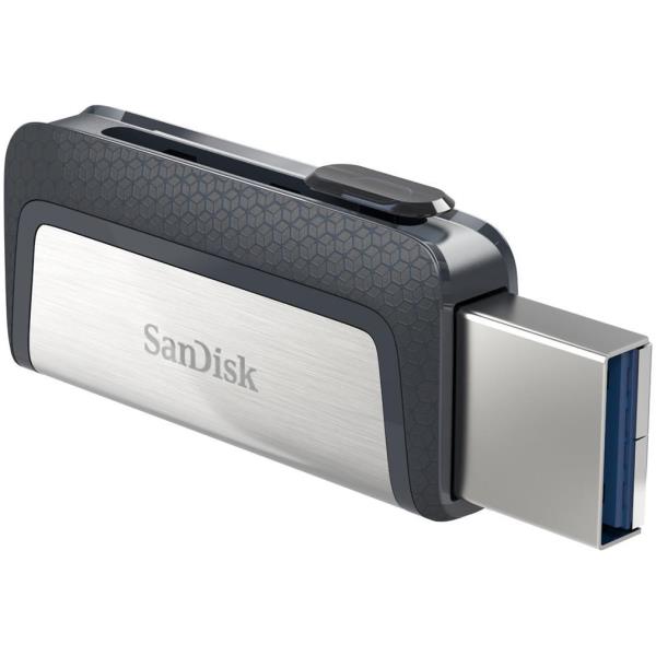 Chiaavetta USB Type-C da 64GB, marca SanDisk, per trasferimento file e dati rapido ed affidabile. 0619659142056 | initpc.it