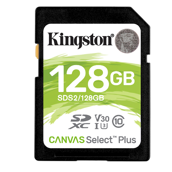 128gb Sdxc Canvas Select Plus Kingston Sds2 128gb 740617298055