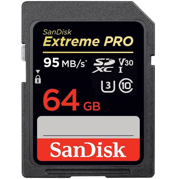 Micro Sdxc Extreme Pro 64gb Sandisk Sdsdxxu 064g Gn4in 619659188719