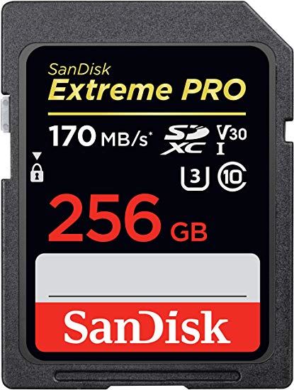Extreme Pro Sdxc Card 256gb Sandisk Sdsdxxy 256g Gn4in 619659170356