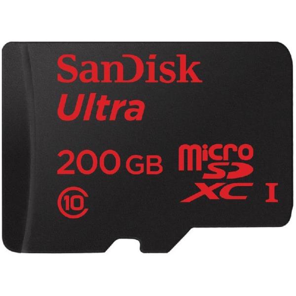 Micro Sdxc 200gb Sd Adapter Sandisk Sdsquar 200g Gn6ma 619659162078