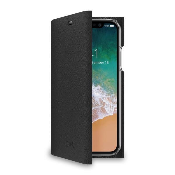 Shell Cover Iphone Xs X Black Celly Shell900bk 8021735731528