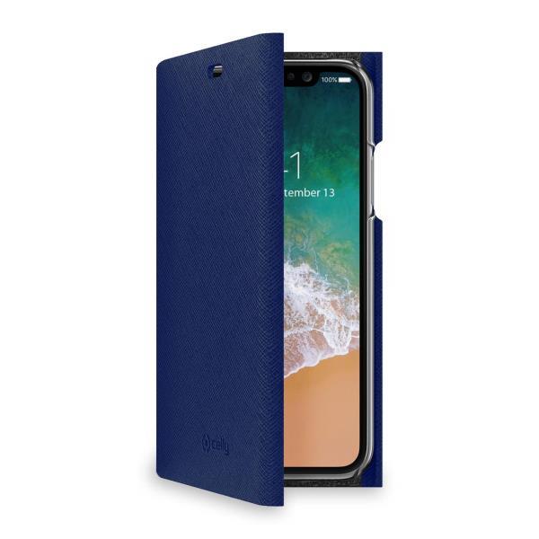 Shell Cover Iphone Xs X Blue Celly Shell900bl 8021735731535