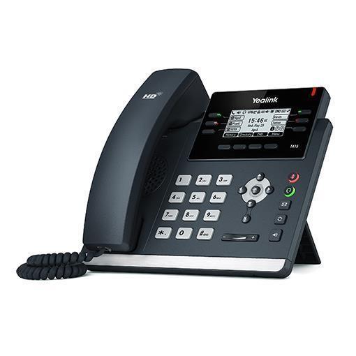Sip T41s Ip Phone Alimentatore Yealink Telefonia Sip T41s 6938818301542