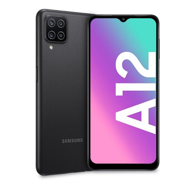 Galaxy A12 64gb Black Exynos Samsung Sm A127fzkveue 8806092684195