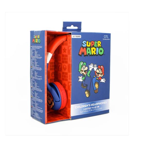 Super Mario Children S Headphones 4side Sm0762 5055371622974