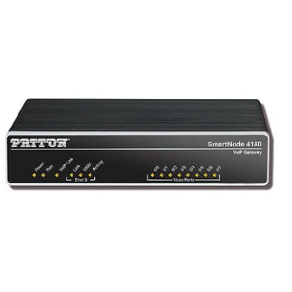 Gateway VoIP intelligente SMARTNODE di Patton, compatto e flessibile per la convergenza di reti tradizionali e IP, con 4 porte FXO e 4 porte VoIP. 0847840013612 | initpc.it
