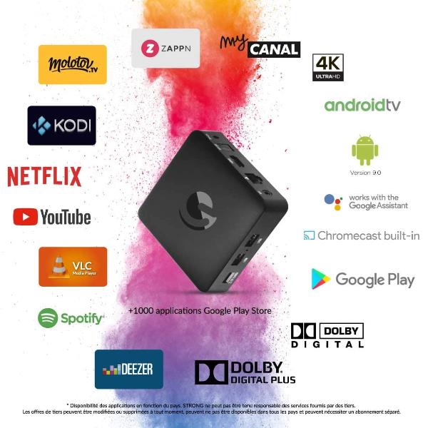 Tv Box Android 4k Ematic Strong Srt202ematic 9120072371677
