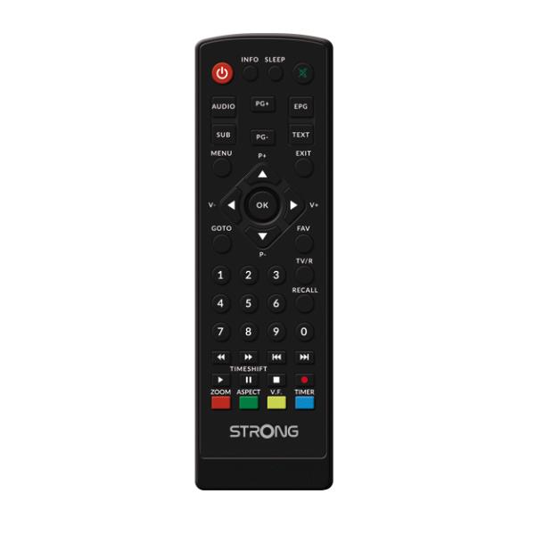 Decoder T2 STR 8208 di alta qualità della marca Strong, con tecnologia avanzata per un'esperienza di ricezione TV ottimale. 9120072373152 | initpc.it
