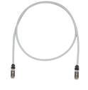 PATCH S/FTP CAT.6A LSHF GRIGIO 1M, prodotto di alta qualità della marchiata Panduit, utilizzato per connettere dispositivi in reti informatiche a cavo, garantendo una protezione elevata contro interferenze elettromagnetiche. 0074983707119 | initpc.it