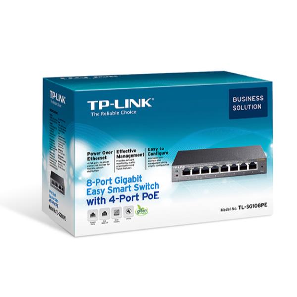 Switch Easy Smart 16p Tp Link Tl Sg108pe 6935364094744