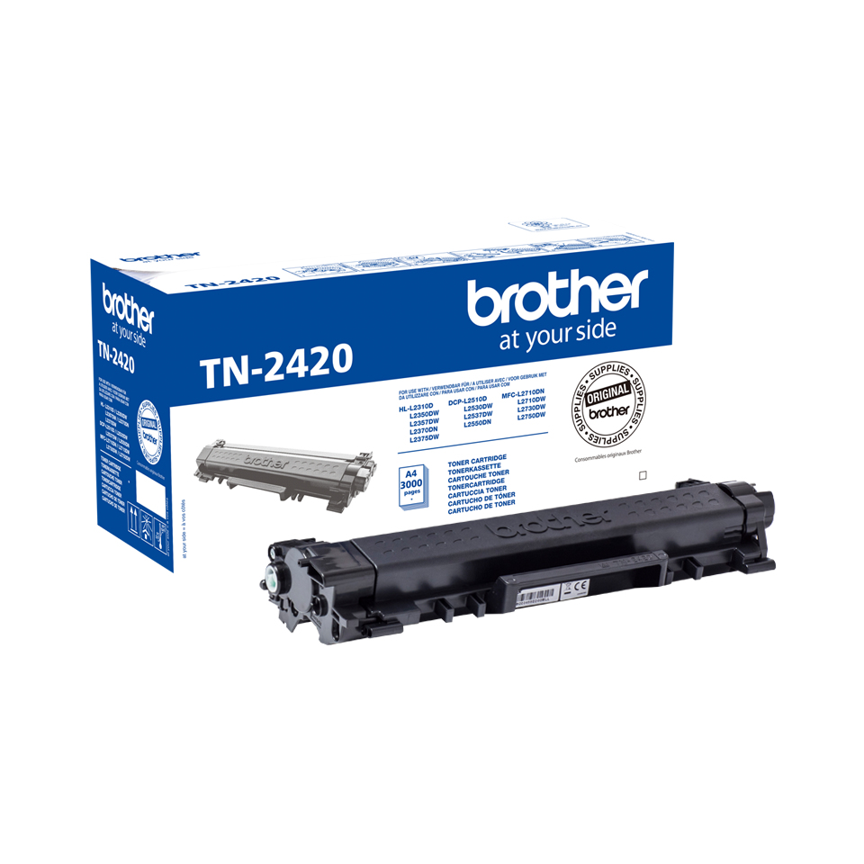 Toner Black Brother Consumables Ink Tn2420 4977766779494