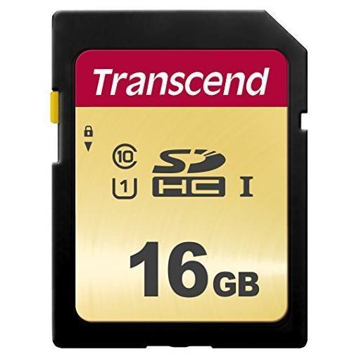 16gb 500s Sdhc I C10 U1 Transcend Usb Flash Memory Ts16gsdc500s 760557841159