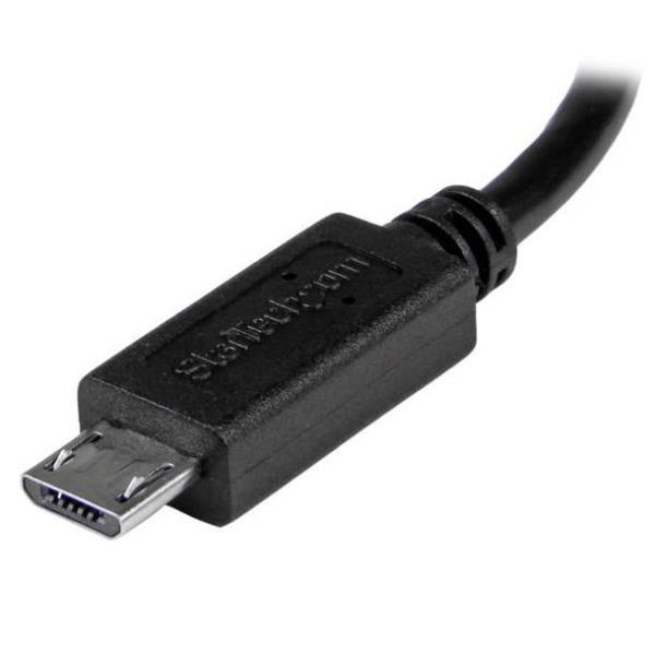 CAVO OTG - MICRO USB A MINI USB per connettere dispositivi mini-USB a quelli con porta Micro-USB e USB-C, compatibile con PC, tablet e smartphone da parte di StarTech. 0065030863179 | initpc.it