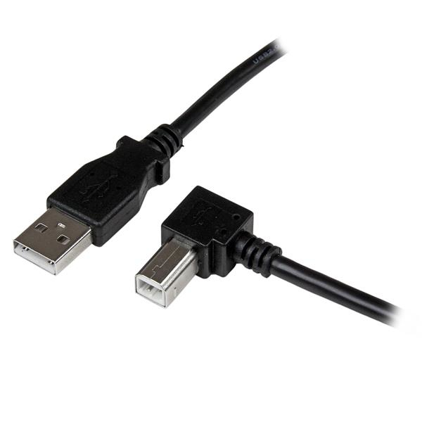 Cavo USB 2.0 A-A angolare 3m da Startech, connessione flessibile e resistente per collegare dispositivi a PC o Mac 0065030851664 | initpc.it