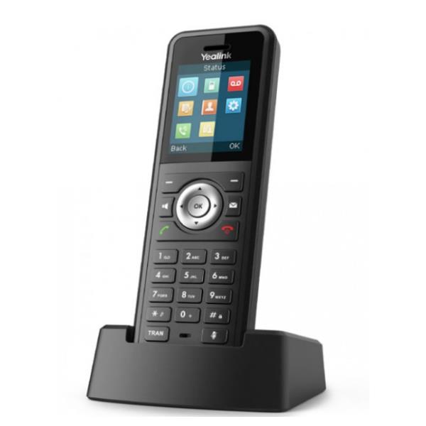 Yealink W59R DECT-IP Handset resistente, classe IP67, progettato per ambienti esterni e di lavoro in condizioni climatiche avverse. 6938818305434 | initpc.it