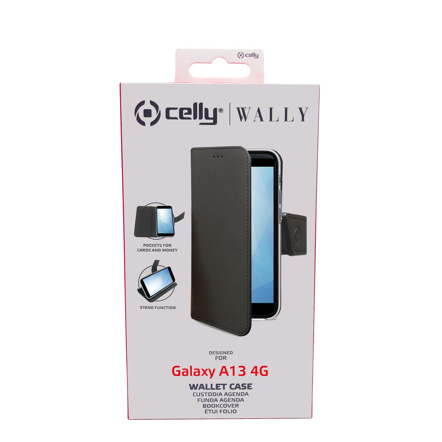 Wally Case Galaxy A13 4g Black Celly Wally1022 8021735196259