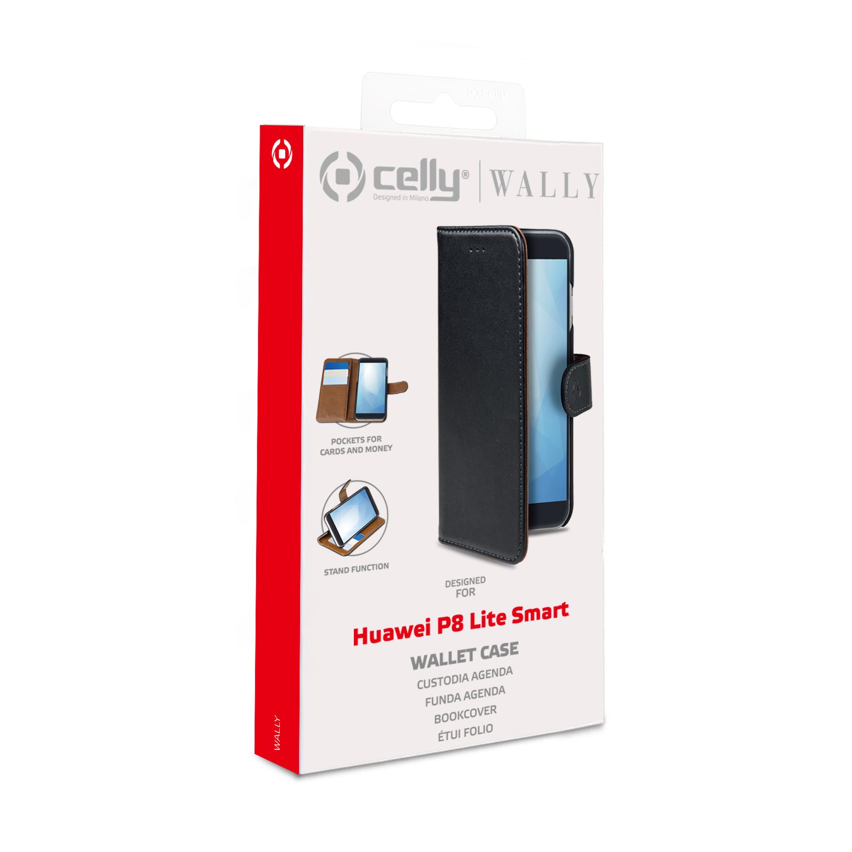 Wally Case P8 Lite Smart Black Celly Wally606 8021735723028