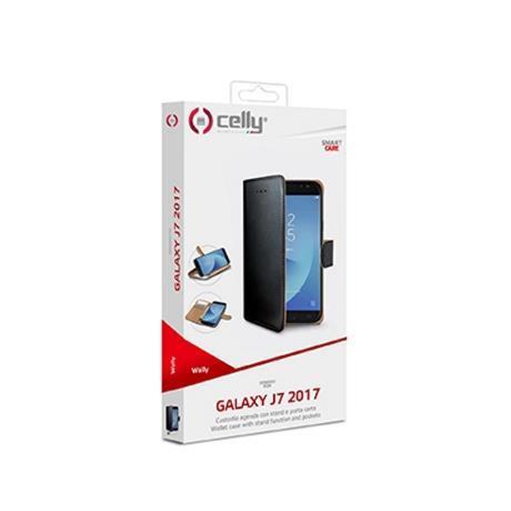 Wally Case Galaxy J7 2017 Black Celly Wally667 8021735729358
