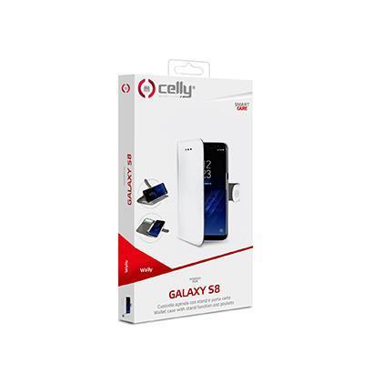 Wally Case Galaxy S8 White Celly Wally690wh 8021735726241