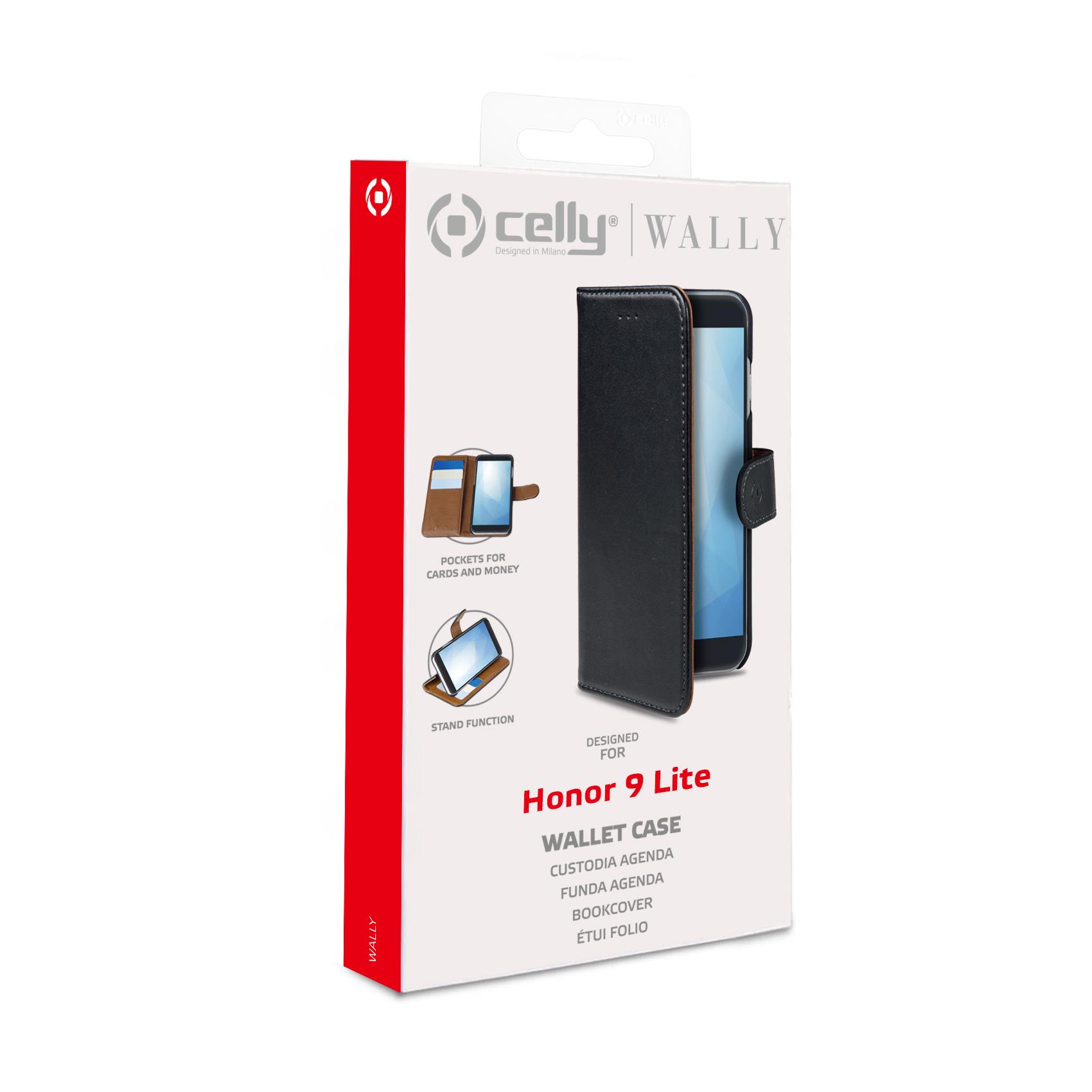 Wally Case Honor 9 Lite Black Celly Wally711 8021735740124