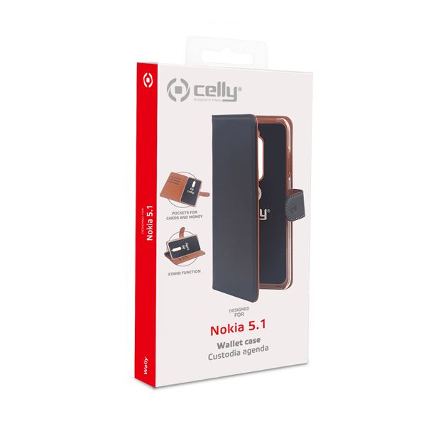 Wally Case Nokia 5 1 Black Celly Wally765 8021735743965
