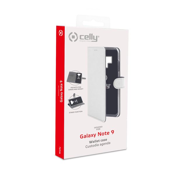 Wally Case Galaxy Note 9 White Celly Wally774wh 8021735743163