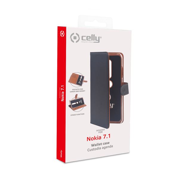 Wally Case Nokia 7 1 Black Celly Wally804 8021735746799
