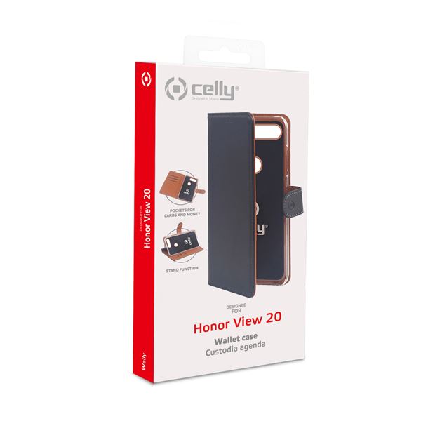 Wally Case Honor View 20 Black Celly Wally824 8021735749530