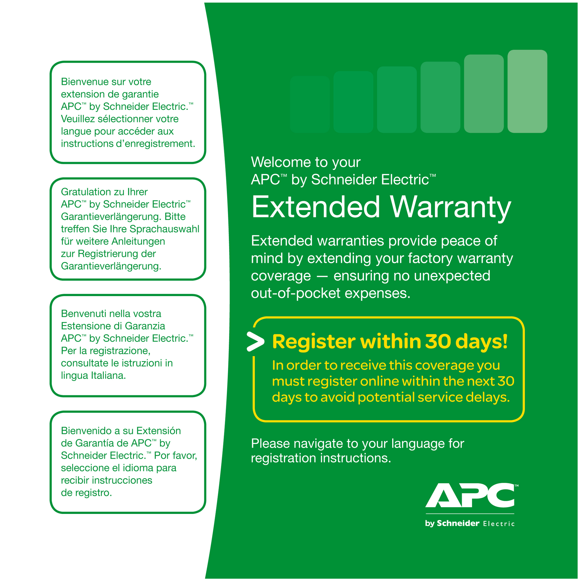 Extended Warranty 1yr Apc Services And Licenses Wbextwar3yr Sp 01 731304259633