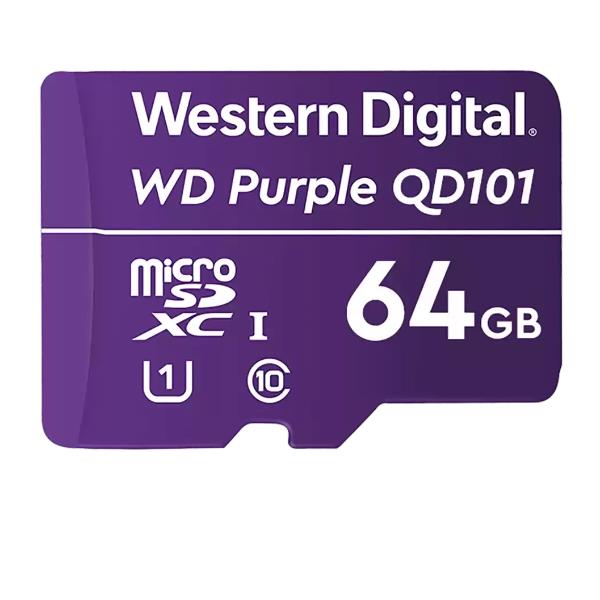 Microsd Wd Purple 64gclas 10 Western Digital Wdd064g1p0c 718037874975