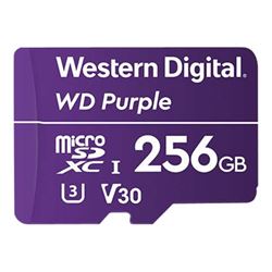 Microsd Wd Purple 256gb Clas 10 Western Digital Wdd256g1p0c 718037874951