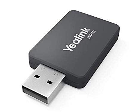 WF50-WIFI DONGLE compatibile con dispositivi Yealink T41S, T42S, T46S e T48 per connessione Wi-Fi senza fili alla rete di ufficio. 6938818302174 | initpc.it