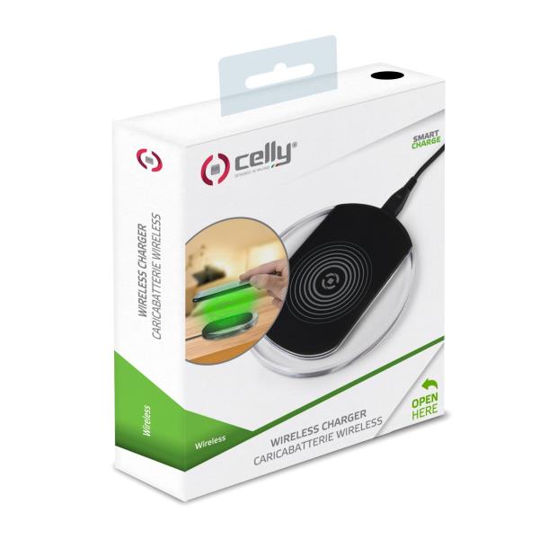 Wireless Charger 1a Bk Celly Wl1abk 8021735732600