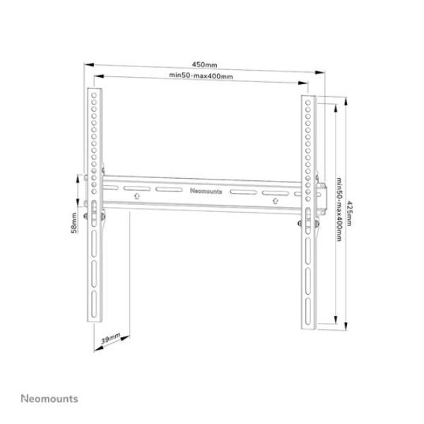 Supporto a parete per monitor 31,5 pollici, compatibile con monitor LED LG e Samsung. 8717371449629 | initpc.it