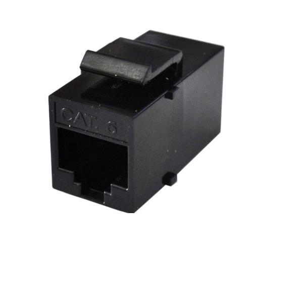 Accoppiatore RJ45U Cat. 6 Keystone, marchio WP Europe, utilizzato per accoppiare cavi Ethernet e garantire una connessione stabile su reti locali. 8054392612589 | initpc.it