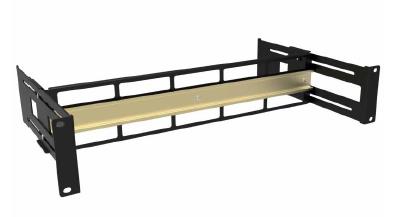 Barra din 2U regolabile in nero per sistemi di hosting e server, prodotta dalla marca WP Europe. 8056045872081 | initpc.it
