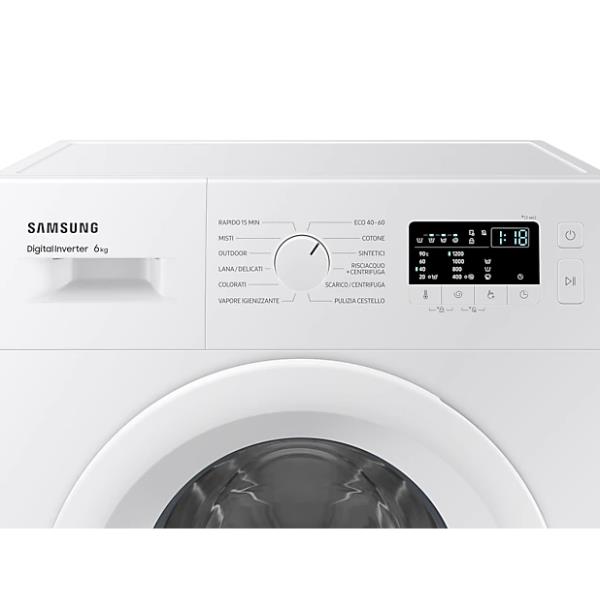 Lavat Slim 6kg con funzione di vaporizzazione, marchio Samsung. 8806092581920 | initpc.it
