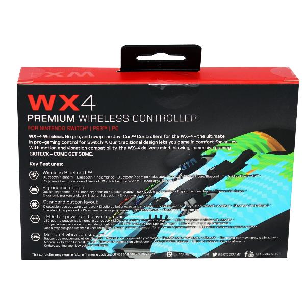 Vx4 Wireless Controller Switch Gioteck Wx4nsw 25 Mu 812313010757