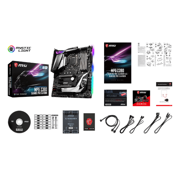 Mpg Z390 Gaming Pro Carbon Msi Z390 Gam Prcarb 4719072596477